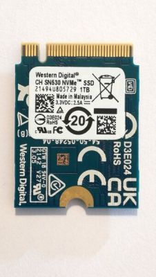 SSD 1TB NVMe PCIe WD CH SN530 m.2 2230  Segunda Mano  Barato  Oferta 